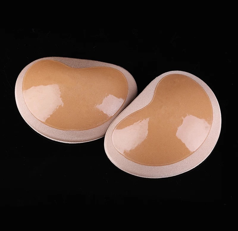 2x Enhancer Fake Breast Form Pads Inserts Sports Bra Push Up For